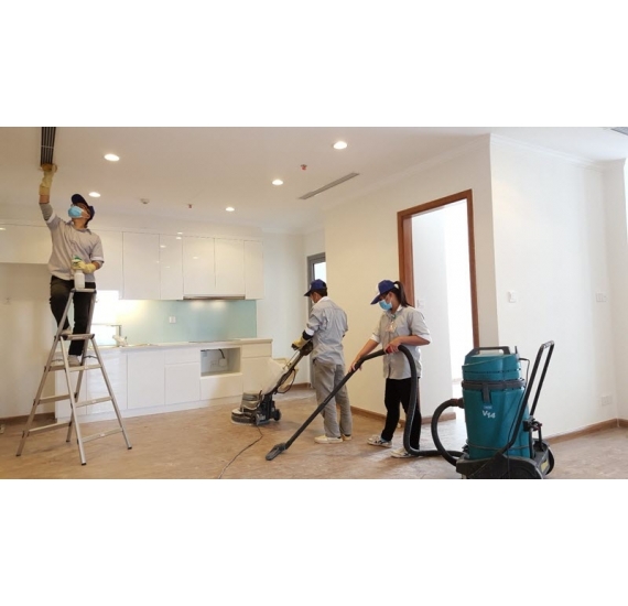 Dịch vụ vệ sinh sau xây dựng nhanh gọn và tiết kiệm 